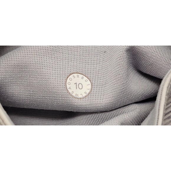 Lululemon Womens Leggings Train Times Gray Mesh 7/8 Ankle High Rise Yoga Size 10 - Picture 3 of 15